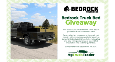 AgTruckTrader Sweepstakes for a Bedrock Truck Bed